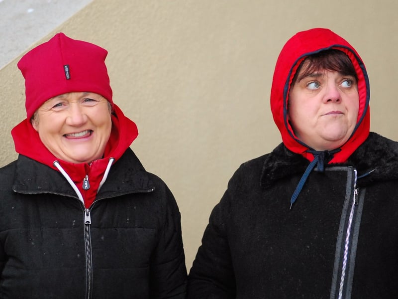 Use > to navigate photos Dedicated fans from St Patrick's Dromahair and Naomh Anna Leitir Mor in Galway braved the arctic cold on Saturday to cheer on their heroes in the AIB Connacht Club Intermediate Football Championship Quarter-Final in Pairc Sheain Ui Eslin, Ballinamore. It was a profitable four hour journey for the Gaeltacht based team who triumphed 2-13 to 0-5 and Observer photographer Willie Donnellan captured some great images of fans from both teams at the game .... see who you can spot! Andy Moran to open Leitrim campaign with Sligo clash in Connacht AirDome London calling for Leitrim as Ruislip winners drawn to face Mayo or Galway in 2022 Connacht SFC Semi-Final Blow for Mohill as manager Liam Keenan announced as new boss of Longford Slashers