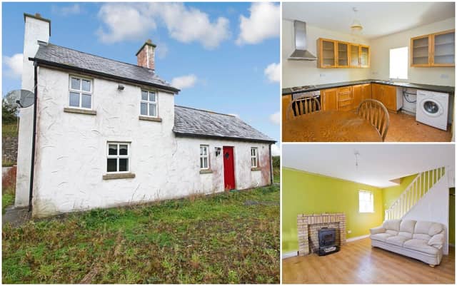 This detached one bedroom cottage is going up for auction with a guide price of €50,000. CLICK ON NEXT> ABOVE TO TAKE A LOOK AROUND THIS HOUSE Modernisation is required for the "Brenda's Cottage" property in Ballindarra, Birr, Co Offaly. The potential home is situated approximately 5km south of Birr town centre. The property extends to approximately 70 sq. m (753 sq. ft). CLICK ON NEXT> TO TAKE A TOUR AROUND THIS HOUSE