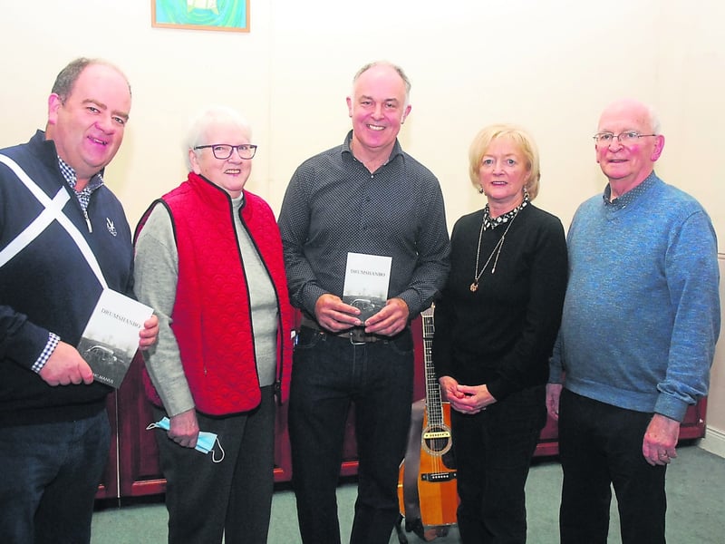 Use > to navigate photos   Cllr Enda McGloin, Bea Cullen, Conor McManus, Orla and Eamon Daly