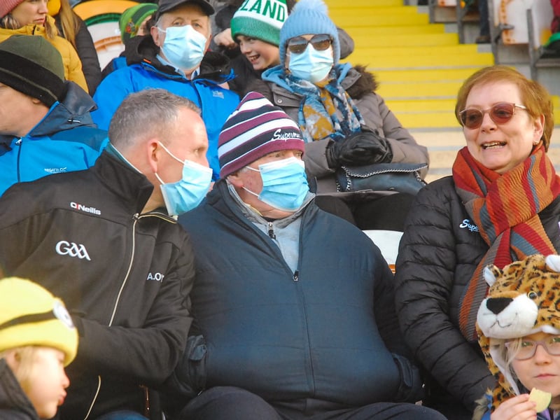 Use > to navigate photos Ballinamore Sean O'Heslins came within a whisker of creating a huge shock in the AIB Connacht Club Senior Championship as they went down to a 2-8 to 0-16 defeat at the hands of Mountbellew Moylough on Sunday. Observer photographer Willie Donnellan was there to capture some great shots of fans from both teams enjoying the action in Avant Money Pairc Sean Mac Diarmada - see who you can spot at the game! Heartbreak for St Joseph's in epic Connacht Club clash - GALLERY Cluainin pipped by powerful Easkey in Connacht Semi-Final - GALLERY BREAKING Update: Ballinamore scratch card winner gets an even bigger "surprise"