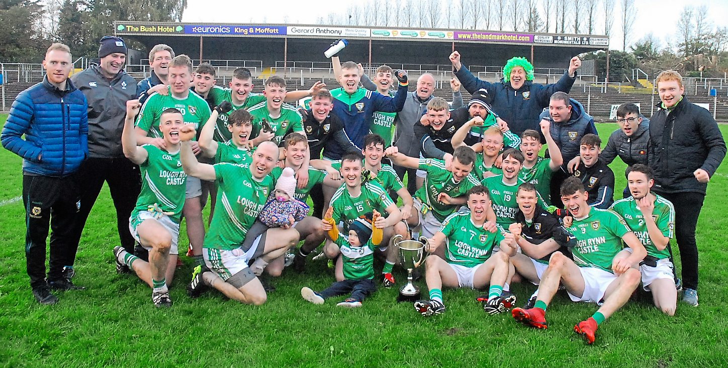 Use > to navigate photos After the disappointment of their Senior Final loss, Mohill footballers had something to celebrate when their second string side stormed to a 2-10 to 1-4 victory over Glenfarne Kiltyclogher in the Corrib Oil Junior A Championship Final on Sunday in Avant Money Pairc Sean Mac Diarmada. Observer photographer Willie Donnellan was there to capture some great images from the Mohill celebrations ..... see who you can spot. Cluainin celebrate as they end Carrick five-in-a-row dreams - GALLERY Fans enjoy the action as Cluainin and Carrick-on-Shannon clash in Leitrim Senior Hurling Final - GALLERY Another title for St Patrick's Dromahair as they overcome Kiltubrid to win Junior C crown - GALLERY