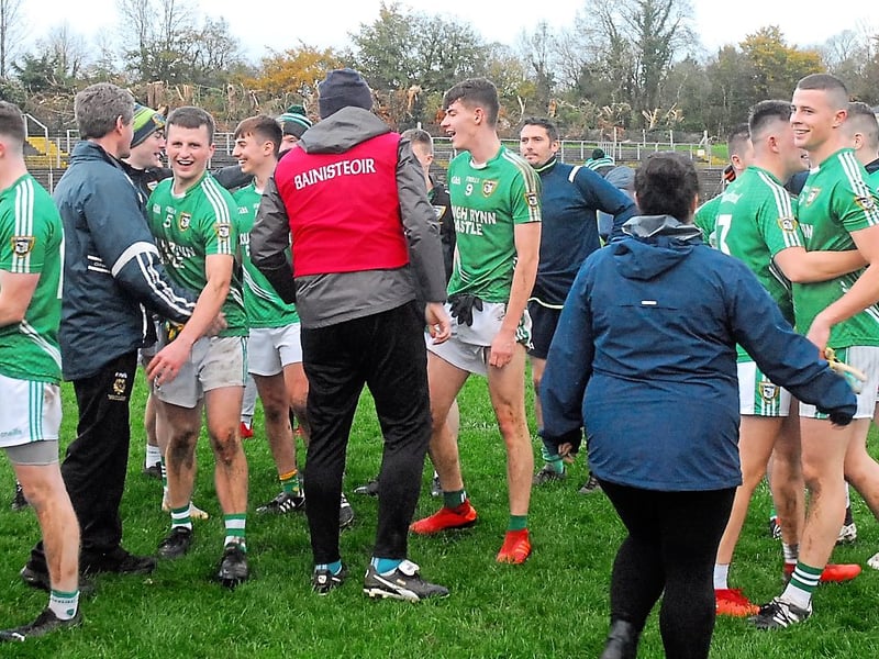 Use > to navigate photos After the disappointment of their Senior Final loss, Mohill footballers had something to celebrate when their second string side stormed to a 2-10 to 1-4 victory over Glenfarne Kiltyclogher in the Corrib Oil Junior A Championship Final on Sunday in Avant Money Pairc Sean Mac Diarmada. Observer photographer Willie Donnellan was there to capture some great images from the Mohill celebrations ..... see who you can spot. Cluainin celebrate as they end Carrick five-in-a-row dreams - GALLERY Fans enjoy the action as Cluainin and Carrick-on-Shannon clash in Leitrim Senior Hurling Final - GALLERY Another title for St Patrick's Dromahair as they overcome Kiltubrid to win Junior C crown - GALLERY