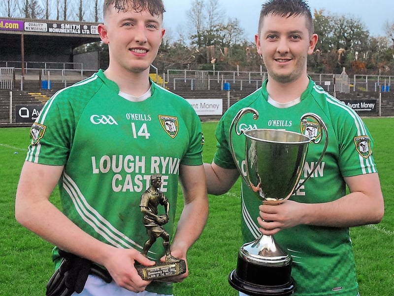 Use > to navigate photos After the disappointment of their Senior Final loss, Mohill footballers had something to celebrate when their second string side stormed to a 2-10 to 1-4 victory over Glenfarne Kiltyclogher in the Corrib Oil Junior A Championship Final on Sunday in Avant Money Pairc Sean Mac Diarmada. Observer photographer Willie Donnellan was there to capture some great images from the Mohill celebrations ..... see who you can spot. Cluainin celebrate as they end Carrick five-in-a-row dreams - GALLERY Fans enjoy the action as Cluainin and Carrick-on-Shannon clash in Leitrim Senior Hurling Final - GALLERY Another title for St Patrick's Dromahair as they overcome Kiltubrid to win Junior C crown - GALLERY