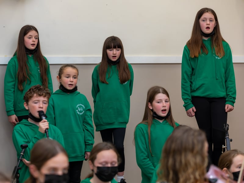Tullamore Stage School Choir & Orchestra, under Musical Director Regina McCarthy, launched their first CD 'Dare to Dream' recently at the Charleville Centre, Tullamore.