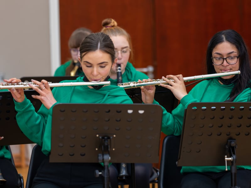 Tullamore Stage School Choir & Orchestra, under Musical Director Regina McCarthy, launched their first CD 'Dare to Dream' recently at the Charleville Centre, Tullamore.