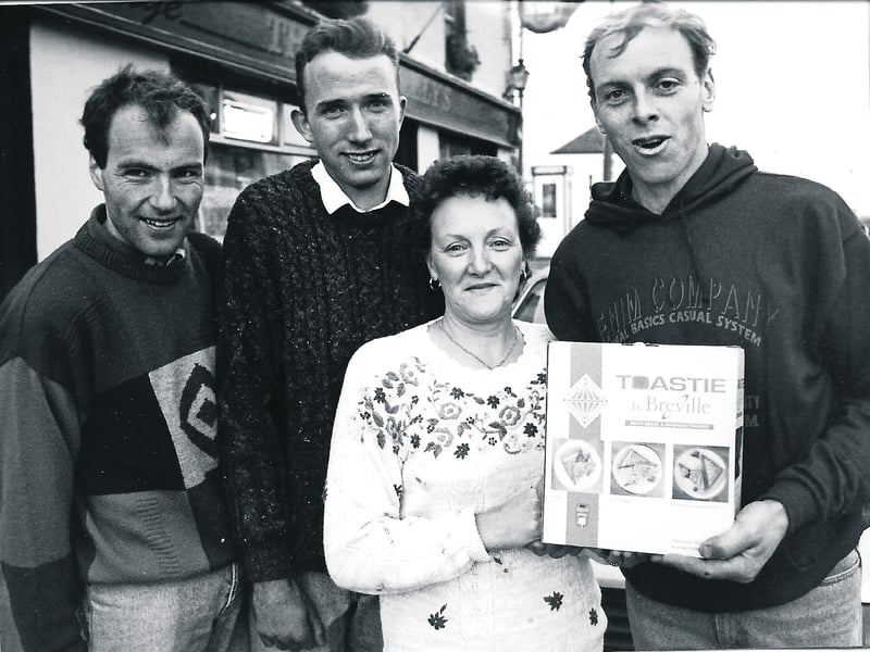 Sponsoring sport from our Memory Lane vault? Tap the next icon to race to another Leinster Express black and white..