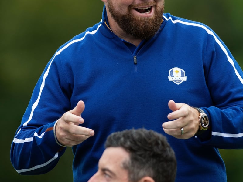 Offaly golfer Shane Lowry has been enjoying preparations for the Ryder Cup at Whistling Straits in the US. 