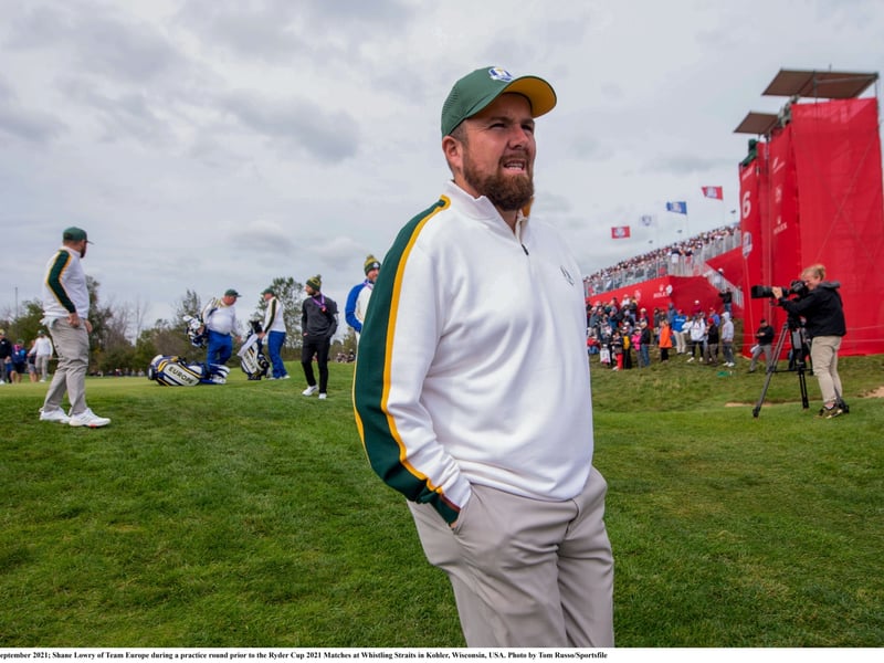 Offaly golfer Shane Lowry has been enjoying preparations for the Ryder Cup at Whistling Straits in the US. 