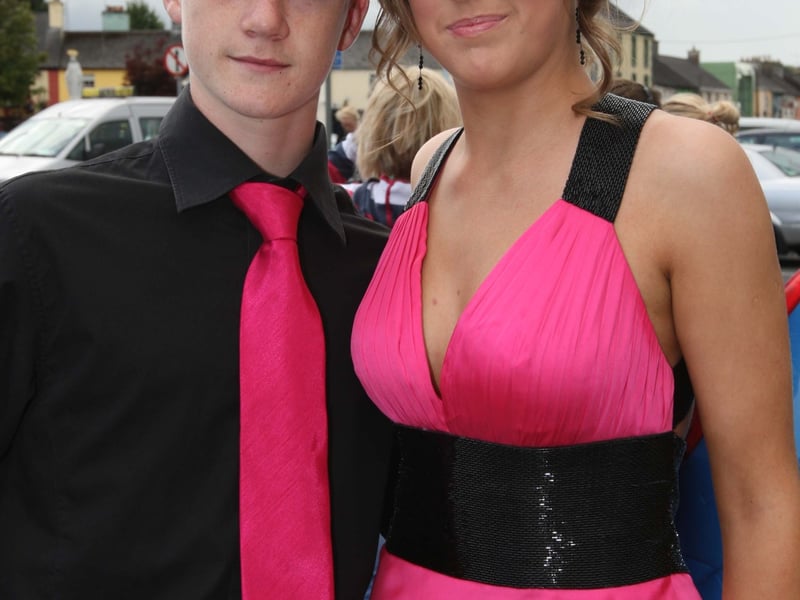 Tap the NEXT to see more pictures from the Scoil Chríost Rí Debs taken by photographer Alf Harvey for the Leinster Express.