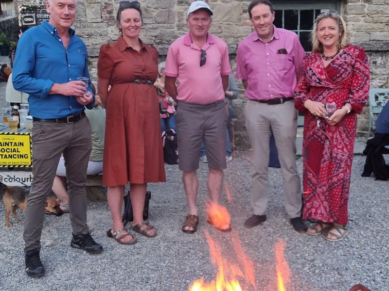 The Kilkenny LEADER team behind the festival (from left): Martin Rafter, Mags Morrissey, Liam Mooney, Declan Rice and Mairead Rohan