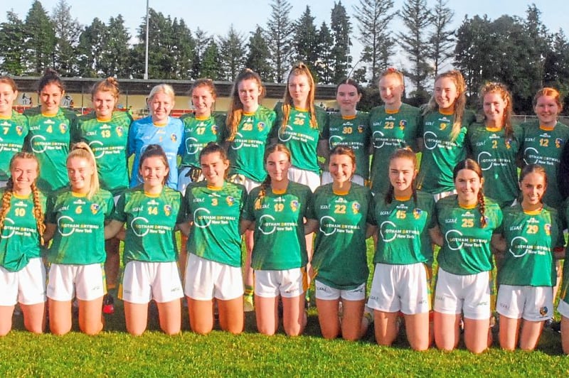 Use > to navigate photos There were great celebrations in St Brigid's GAA Club Kiltoom on Wednesday evening when Leitrim defeated Roscommon to win the Connacht LGFA Minor B Championship title on a scoreline of 1-10 to 1-8. And Observer photographer Willie Donnellan was there to capture some great images from the night. Ladies manager Donnelly would love to finish Leitrim project SEE WWW.LEITRIMOBSERVER.IE AND NEXT WEEK'S LEITRIM OBSERVER FOR FULL REPORT Clare sees signs of promise for Leitrim Ladies despite Kildare defeat Leitrim dreams dashed as Kildare finish strongest to earn All-Ireland Semi-Final berth