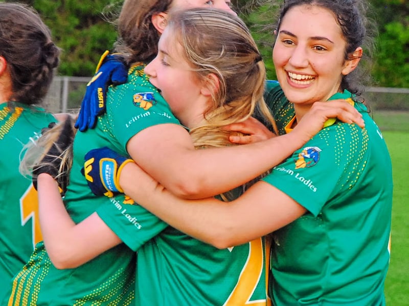 Use > to navigate photos There were great celebrations in St Brigid's GAA Club Kiltoom on Wednesday evening when Leitrim defeated Roscommon to win the Connacht LGFA Minor B Championship title on a scoreline of 1-10 to 1-8. And Observer photographer Willie Donnellan was there to capture some great images from the night. Ladies manager Donnelly would love to finish Leitrim project SEE WWW.LEITRIMOBSERVER.IE AND NEXT WEEK'S LEITRIM OBSERVER FOR FULL REPORT Clare sees signs of promise for Leitrim Ladies despite Kildare defeat Leitrim dreams dashed as Kildare finish strongest to earn All-Ireland Semi-Final berth