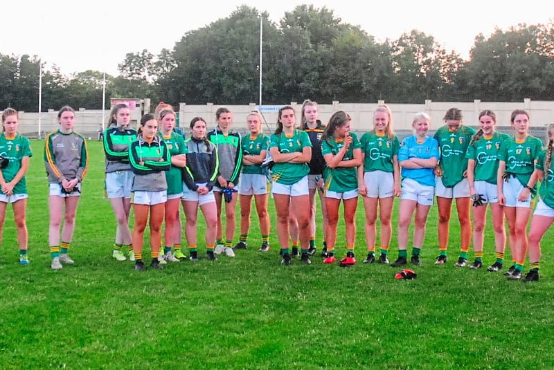 Use > to navigate photos   There were great celebrations in St Brigid's GAA Club Kiltoom on Wednesday evening when Leitrim defeated Roscommon to win the Connacht LGFA Minor B Championship title on a scoreline of 1-10 to 1-8. And Observer photographer Willie Donnellan was there to capture some great images from the night. Ladies manager Donnelly would love to finish Leitrim project SEE WWW.LEITRIMOBSERVER.IE AND NEXT WEEK'S LEITRIM OBSERVER FOR FULL REPORT Clare sees signs of promise for Leitrim Ladies despite Kildare defeat Leitrim dreams dashed as Kildare finish strongest to earn All-Ireland Semi-Final berth