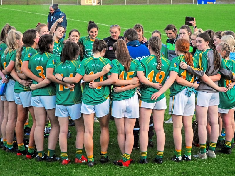 Use > to navigate photos There were great celebrations in St Brigid's GAA Club Kiltoom on Wednesday evening when Leitrim defeated Roscommon to win the Connacht LGFA Minor B Championship title on a scoreline of 1-10 to 1-8. And Observer photographer Willie Donnellan was there to capture some great images from the night. Ladies manager Donnelly would love to finish Leitrim project SEE WWW.LEITRIMOBSERVER.IE AND NEXT WEEK'S LEITRIM OBSERVER FOR FULL REPORT Clare sees signs of promise for Leitrim Ladies despite Kildare defeat Leitrim dreams dashed as Kildare finish strongest to earn All-Ireland Semi-Final berth