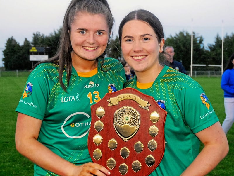 Use > to navigate photos There were great celebrations in St Brigid's GAA Club Kiltoom on Wednesday evening when Leitrim defeated Roscommon to win the Connacht LGFA Minor B Championship title on a scoreline of 1-10 to 1-8. And Observer photographer Willie Donnellan was there to capture some great images from the night. Ladies manager Donnelly would love to finish Leitrim project SEE WWW.LEITRIMOBSERVER.IE AND NEXT WEEK'S LEITRIM OBSERVER FOR FULL REPORT Clare sees signs of promise for Leitrim Ladies despite Kildare defeat Leitrim dreams dashed as Kildare finish strongest to earn All-Ireland Semi-Final berth