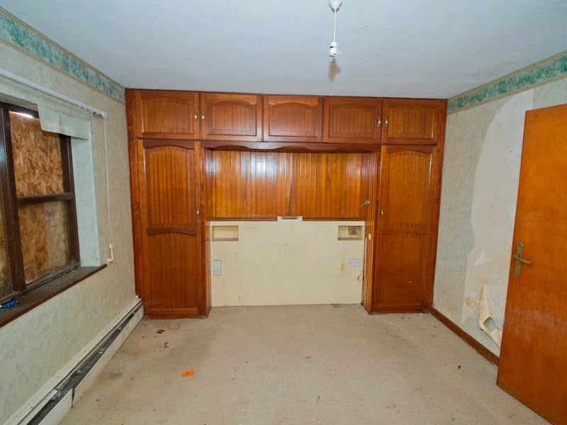 This three bedroom house at Cokery Lane, Monasteroris Edenderry is going up for auction in September. It is in need of extensive renovation but it is has a guide price of just €80,000. It is going up for auction on line on September 10. The property extends to approximately 145 sq. m (1,561 sq. ft) and has a BER rating of G. Click here for more details