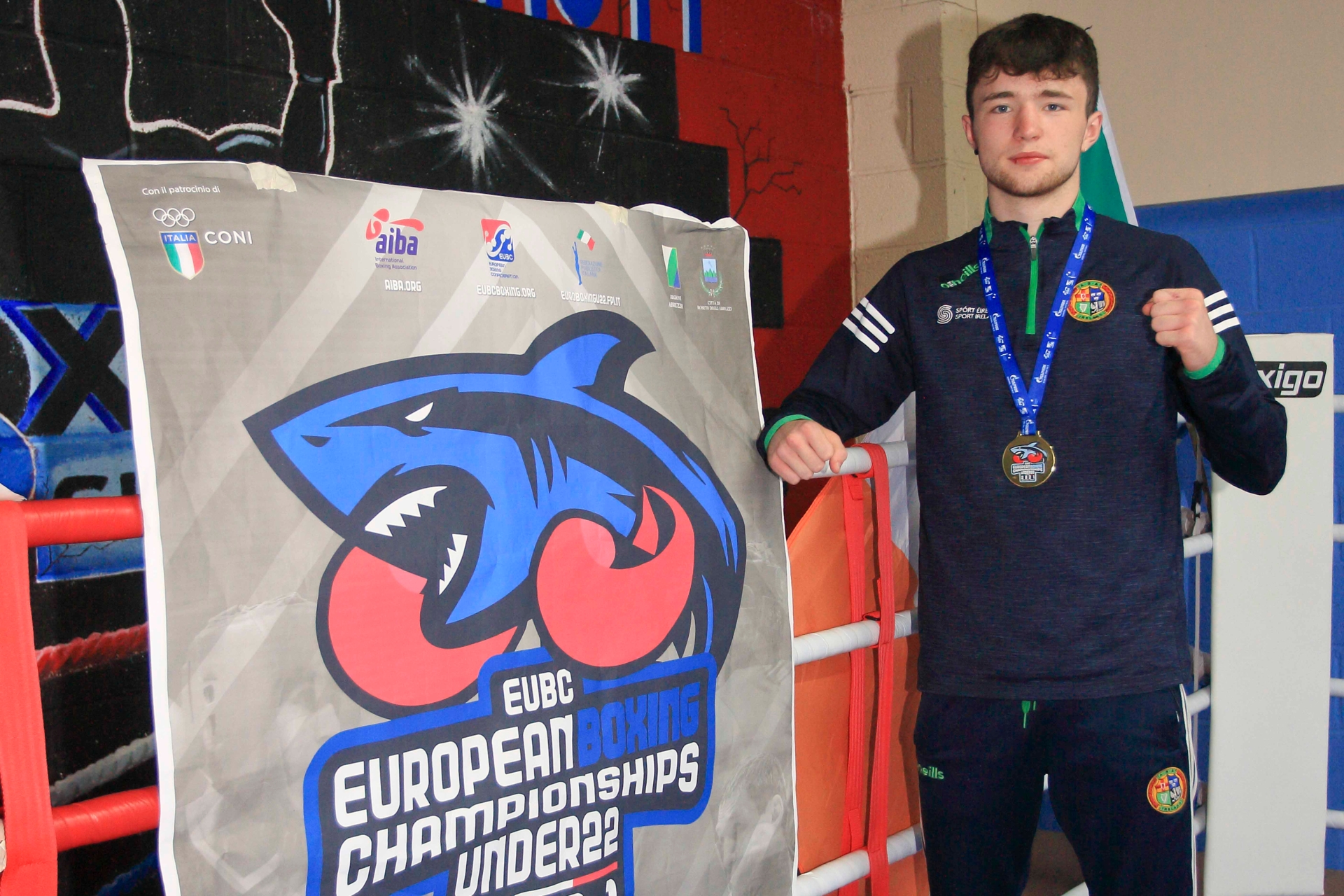 Use > above to go through photos He may have just won a European title but Manorhamilton club boxer Dean Clancy is already setting his sights on the Paris 2024 Olympics. So much so that by the time you read this, the Sligo fighter is already back in full training and looking forward to greater challenges after his historic European U22 63 kg victory in Italy. The small tightly knit boxing community in Sean McDermott Boxing Club in Manorhamilton were joined by Dean’s family and friends last Saturday night for a celebration of Dean’s wonderful achievement, the obligatory tour around the town in between torrents of rain not dampening the excitement and pride in any way. And James Molloy were there to capture images from the event on behalf of the Leitrim Obsever. Manorhamilton plans homecoming welcome on Saturday for Euro Boxing Champ Dean Clancy You know it is a big deal when a World champion walks in the door and he is not the main attraction! But then former WBC-NABF middleweight champion Jason Quigley travelled all the way from Ballybofey in Donegal to join in the celebrations and the warmth of the greetings underlining the camaraderie and friendship in the sport. And it is clear that Dean has been moved by the reception to his victory: “It is a dream come true, I fell short in two European Championships before so I know what it is like to lose in the final. To actually win a Final, it was a dream come true. Boxing is Ireland’s most successful Olympic sport and the attention I’ve been getting over the last couple of weeks has been crazy and it means a lot to me. “The support has been crazy the last couple of weeks, people are still contacting me and it means so much to me. It was lovely, the support I’ve been getting is crazy, it is good for me, good for the town and good for Irish boxing,” said Dean who described himself as “Sligo Leitrim - love both!” SEE THIS WEEK'S LEITRIM OBSERVER FOR EXTENDED INTERVIEW WITH DEAN CLANCY THE LAST POINT: The highs and lows of sport in one magic