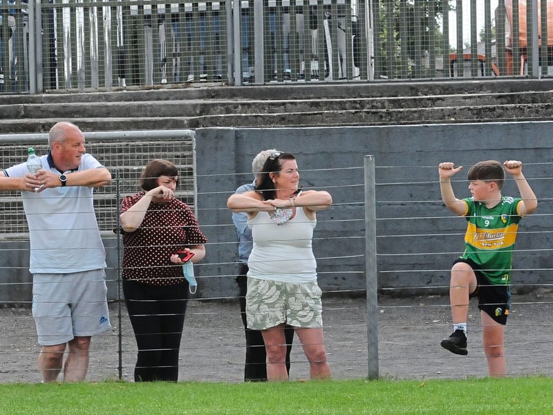 Use > to navigate through photos Leitrim Ladies hit three goals in as many minutes to book their place in the TG4 Ladies All-Ireland Intermediate Championship Quarter-Finals when they saw off Clare in a sun drenched Duggan Park Ballinasloe on Sunday. Observer photographer Willie Donnellan was there to capture images of fans and players enjoying a famous Leitrim victory. SEE WWW.LEITRIMOBSERVER.IE FOR REPORT AND ANALYSIS