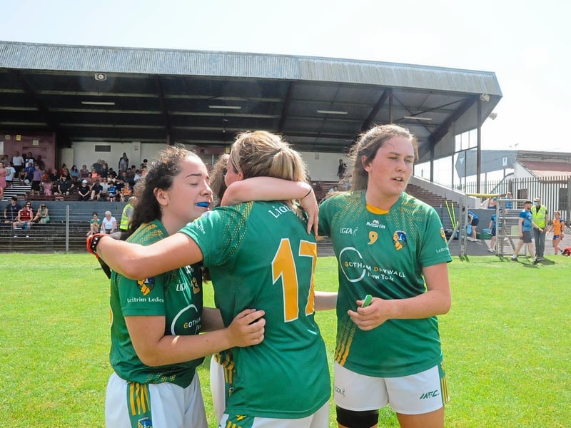 Use > to navigate through photos Leitrim Ladies hit three goals in as many minutes to book their place in the TG4 Ladies All-Ireland Intermediate Championship Quarter-Finals when they saw off Clare in a sun drenched Duggan Park Ballinasloe on Sunday. Observer photographer Willie Donnellan was there to capture images of fans and players enjoying a famous Leitrim victory. SEE WWW.LEITRIMOBSERVER.IE FOR REPORT AND ANALYSIS