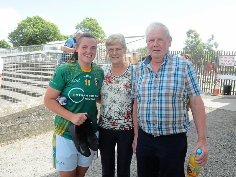 Use > to navigate through photos Leitrim Ladies hit three goals in as many minutes to book their place in the TG4 Ladies All-Ireland Intermediate Championship Quarter-Finals when they saw off Clare in a sun drenched Duggan Park Ballinasloe on Sunday. Observer photographer Willie Donnellan was there to capture images of fans and players enjoying a famous Leitrim victory. SEE WWW.LEITRIMOBSERVER.IE FOR REPORT AND ANALYSIS