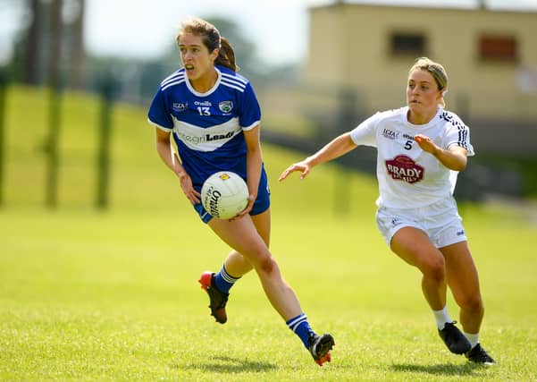 Laois are the Lidl Ladies Football National League Division 3 Champions after edging out near neighbours Kildare in the final at Baltinglass GAA Club in Wicklow.