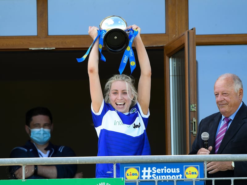 Laois are the Lidl Ladies Football National League Division 3 Champions after edging out near neighbours Kildare in the final at Baltinglass GAA Club in Wicklow.