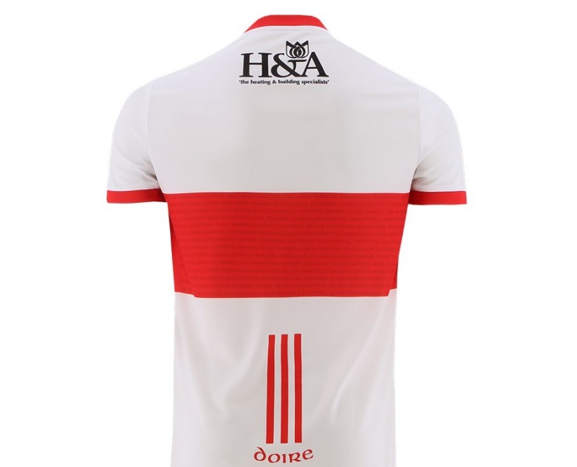 The back of the jersey.