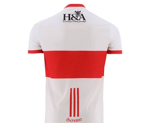 The back of the jersey.