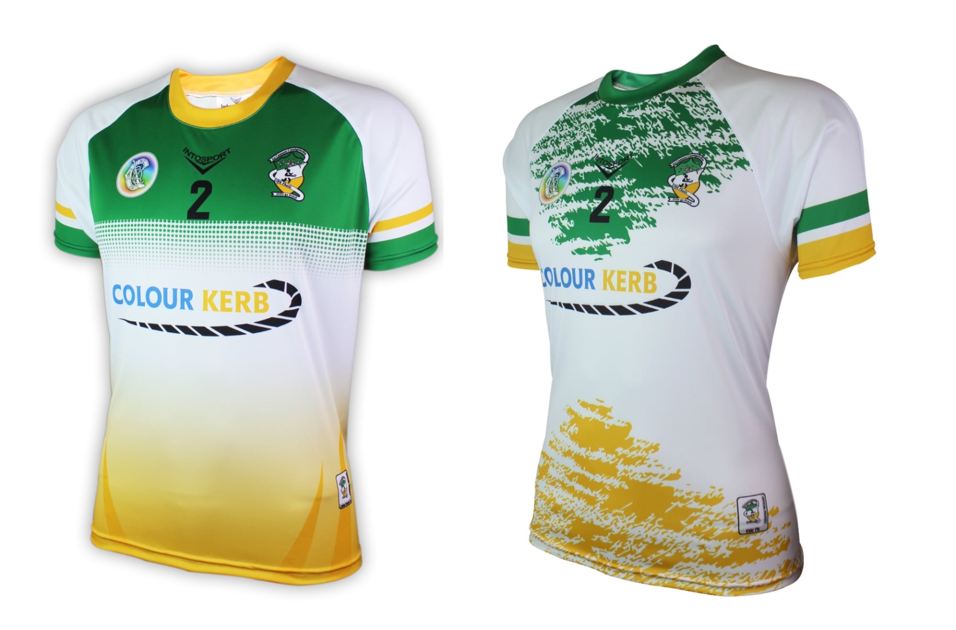 Designed by Aaron Dooley, Drumcullen and Keeva Davey, Shinrone, the winning designs were picked from over 400 entries into a competition to design a jersey run recently by the county board.