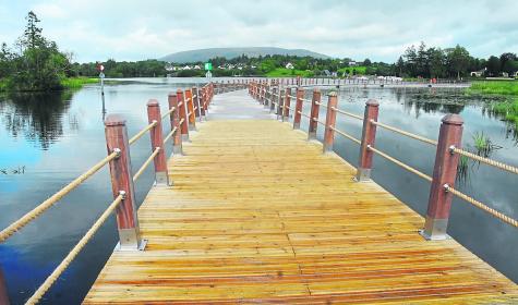 Acres Lake Floating Boardwalk, Drumshanbo