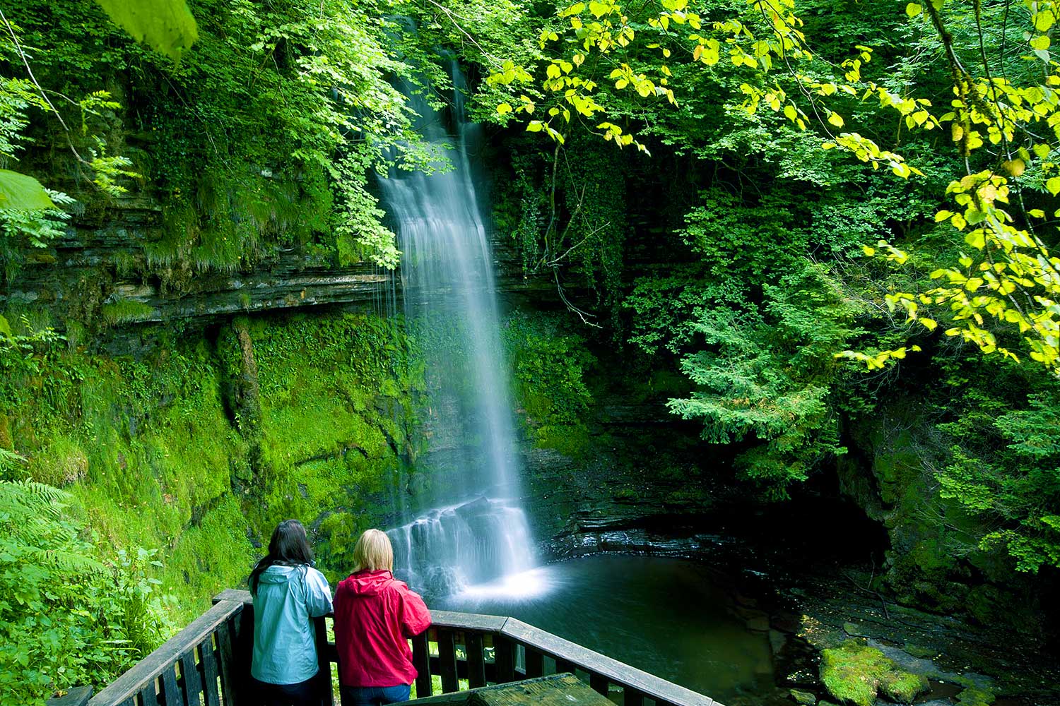 Glencar Waterfall … obviously - wonderful hike up, views of the countryside, benches, play area - it really has it all!