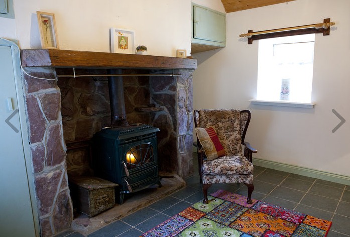 Originally built over 100 years ago the cottage has been modernised to feature oil fired central heating throughout along with a large solid fuel stove with back boiler, while fibre broadband is also available at the property.
