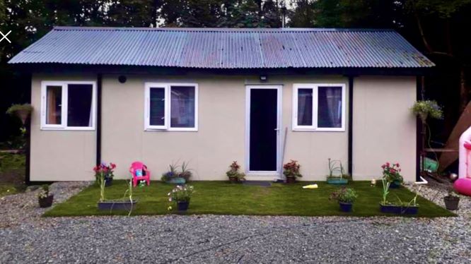 This beautiful property shows you can make a very comfortable home out of a prefabricated structure. 