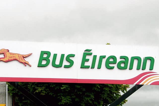 Bus Eireann logo sign
