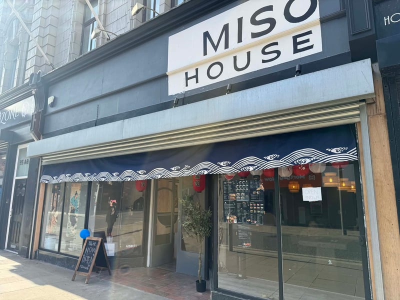 Miso House on High Street West was given a five star rating following an inspection on September 30.