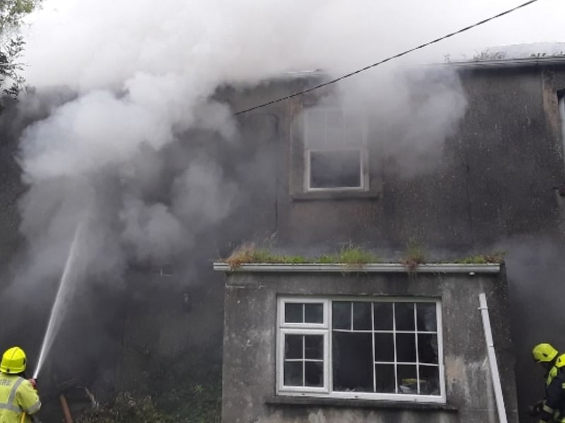 Crews from Arklow and Wicklow Town assisted ambulance staff and Gardai at the scene. 