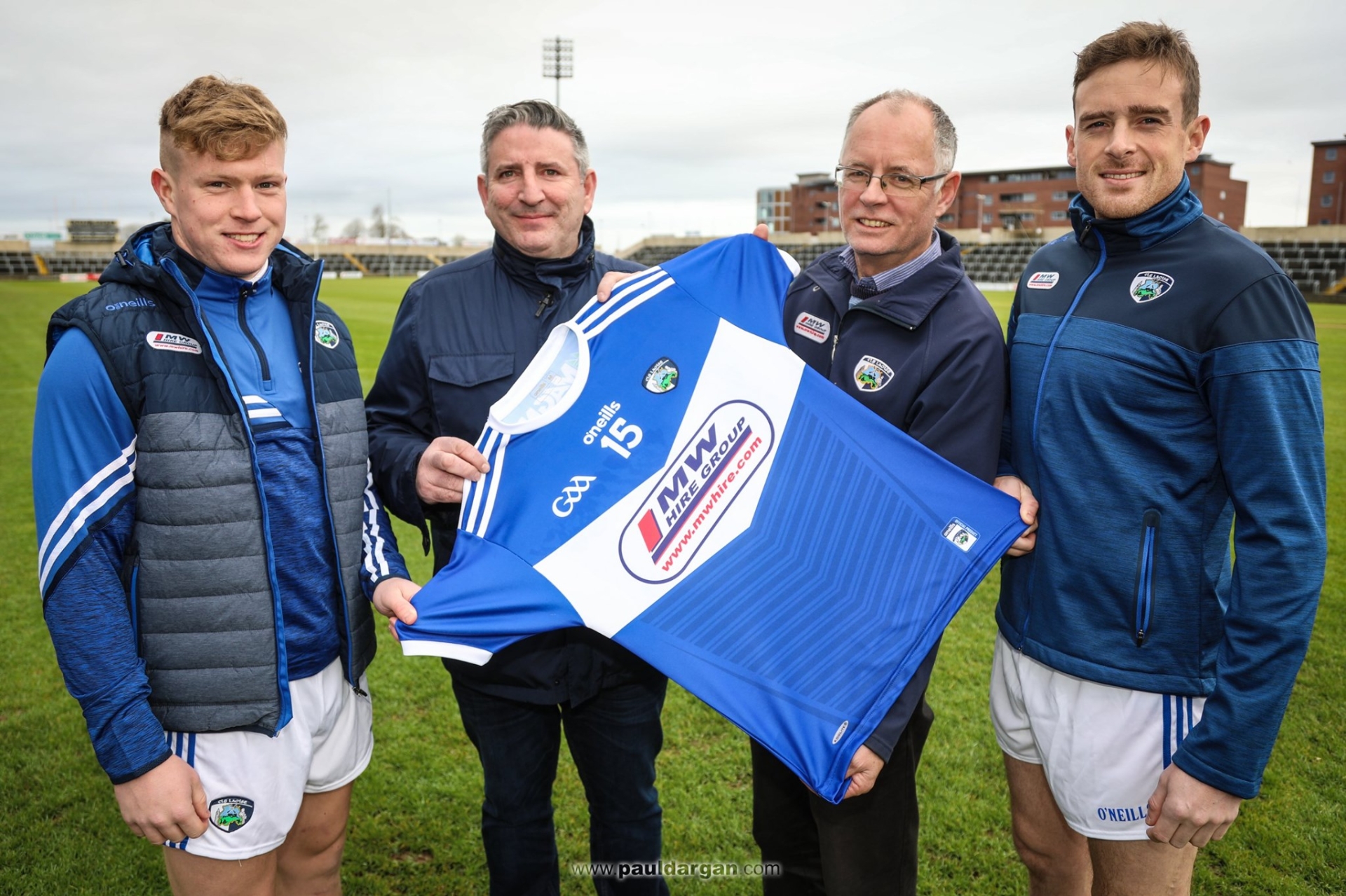 The new Laois home jersey will officially go on sale on Friday 21st November in Colgan's Sports stores in Portlaoise, Portarlington and Mountrath as well as online on their website.