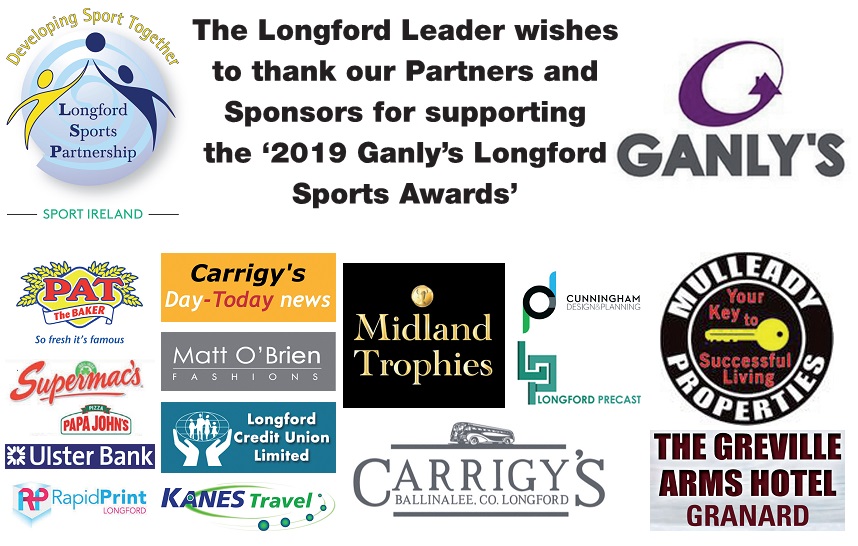 Tickets for the Ganly’s Longford Sport Star Awards, costing €35, are on sale and they can be purchased at reception in the Longford Leader office, telephone 043 33 45241.