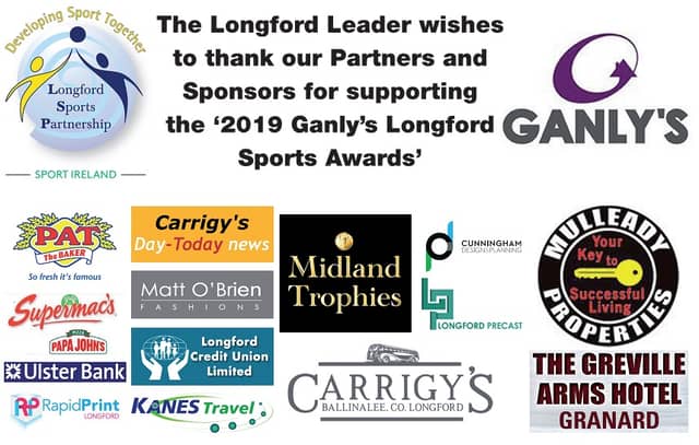 Tickets for the Ganly’s Longford Sport Star Awards, costing €35, are on sale and they can be purchased at reception in the Longford Leader office, telephone 043 33 45241.