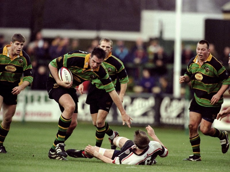 Standing at a mammoth seven foot tall, the lock was among the replacements for Saints at Twickenham one year before moving to Edinburgh