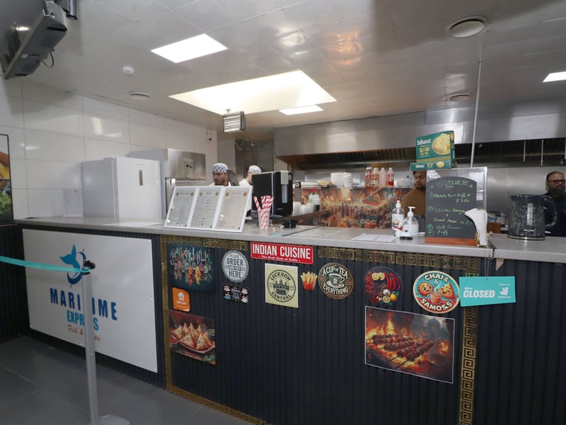 Maritime Express opened on Monday, April 27.