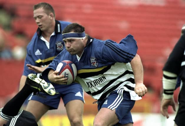 The first Scottish involvement of any sort in a final came in the third instalment of the fixture in 1998 with three Scots winning the trophy including 48 times capped loose-head prop Dave Hilton as Bath beat Brive 19-18 in Bordeaux