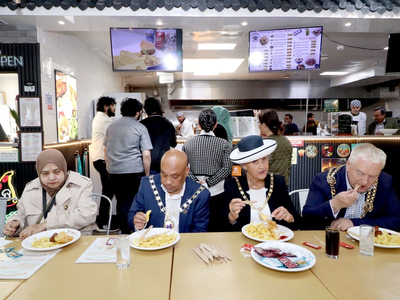 The new fish and chip shop prides itself on the quality of its produce.