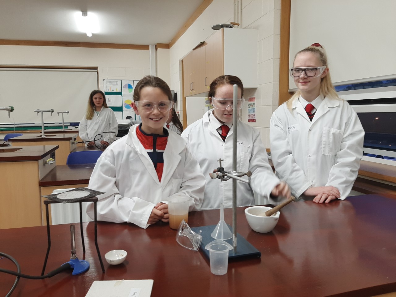 Their parents were given a presentation by principal Orla Bolger, school staff along with current and past pupils.