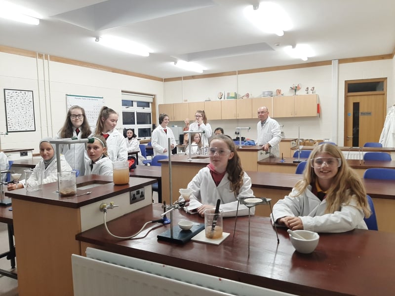 Those in attendance also got a tour of the school's facilities, before having a cup of tea and a chat. 