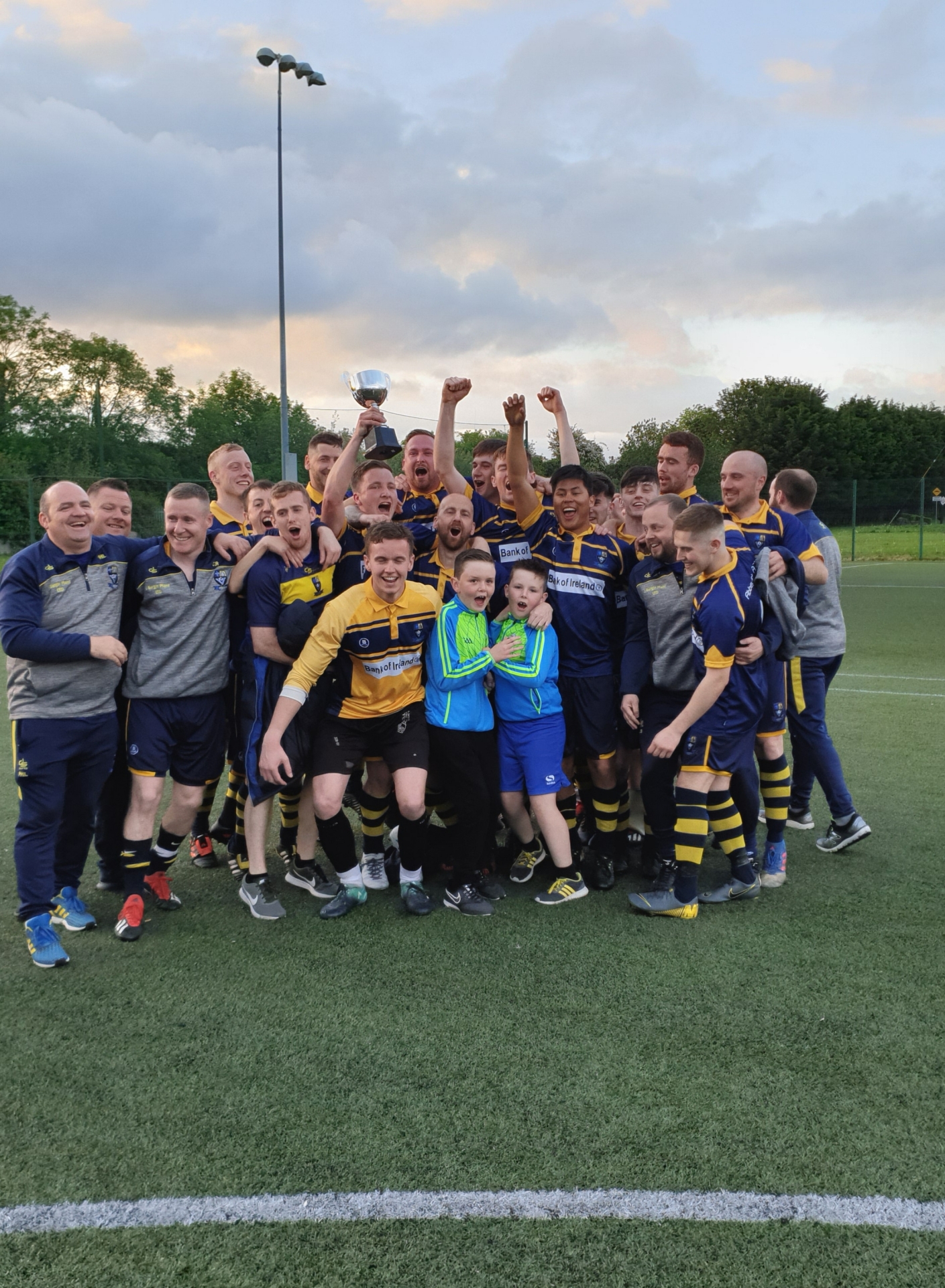 Squad: Andrew Bonham, Dean Byrne, David Brennan, Eoghan Fennelly, Oisin Carroll, Aaron Carroll, Killian Burke, Conor Bergin, Terry Lawless, Jamie Coffey, Joe Bergin, Adrian Synes, Leon Bradish, Dayne Peacock, Conor Reilly, James Lyttle, Daniel Coffey, Nathan Fennelly, Darren Whelan, Mark Fitzgerald, Adi Bojica, David Cole, Damian Fitzpatrick, Tomas Bergin, Ronan Moran, David Walsh, Ian Cole, Conal Egan.
