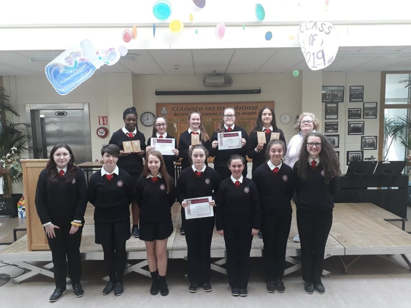 Second years with Ms. O' Shaughnessy