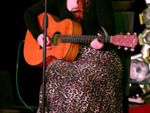 [caption id="attachment_252604" align="alignnone" width="214"] Naas Musical Society member Claire O'Reilly entertains the crowd[/caption]