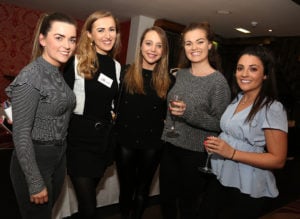 [caption id="attachment_252605" align="alignnone" width="300"] Ciara Dooley, Karen Kenny, Ciara Cooney, Courtney Smith and Tina Garvey[/caption]