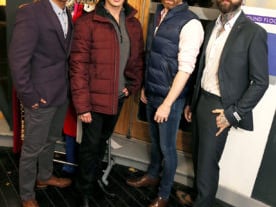 [caption id="attachment_252618" align="alignnone" width="276"] Nordell Delos Reyes, Conor Madden, Mark O'Connor and Blain Friary from Ruby Events and Model Management[/caption]